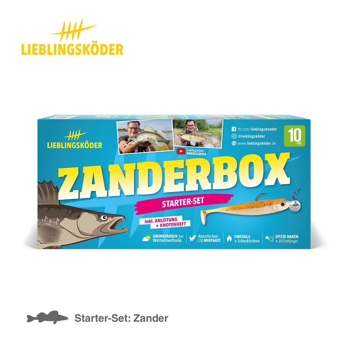 Lieblingsköder Zanderbox: Starter Set