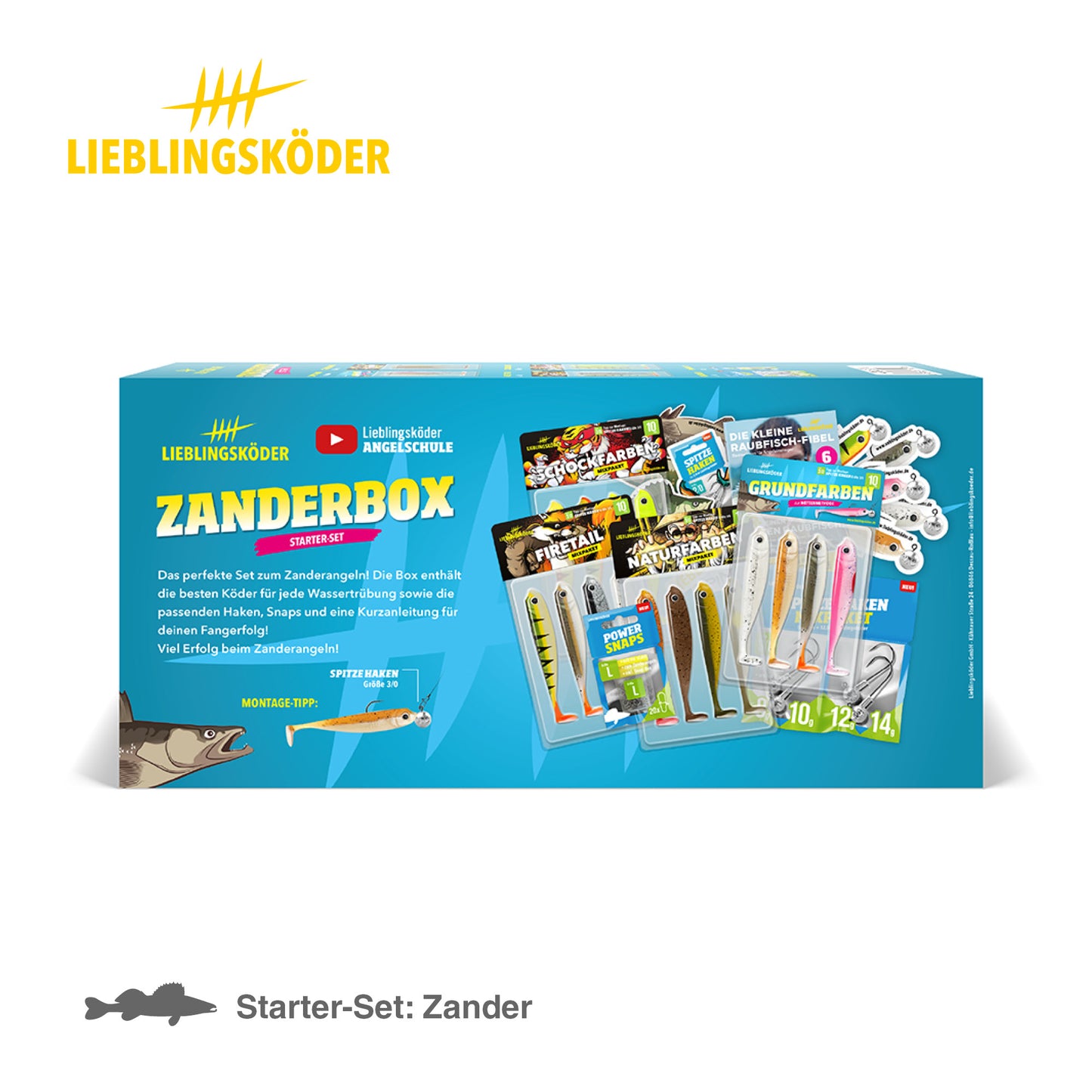 Lieblingsköder Zanderbox: Starter Set