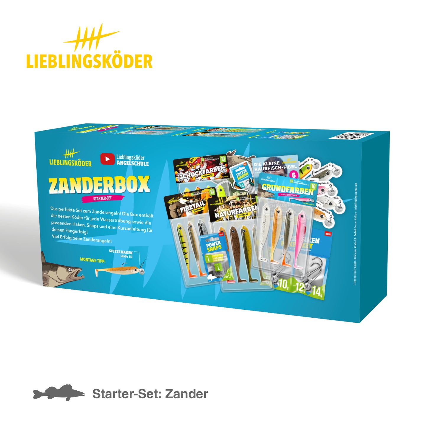 Lieblingsköder Zanderbox: Starter Set