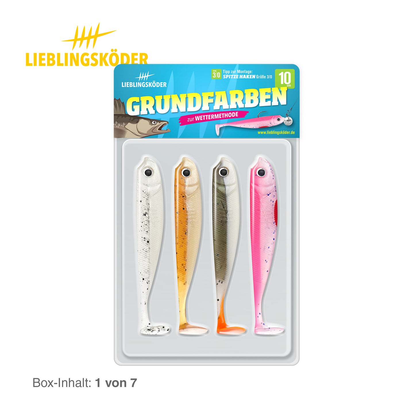 Lieblingsköder Zanderbox: Starter Set