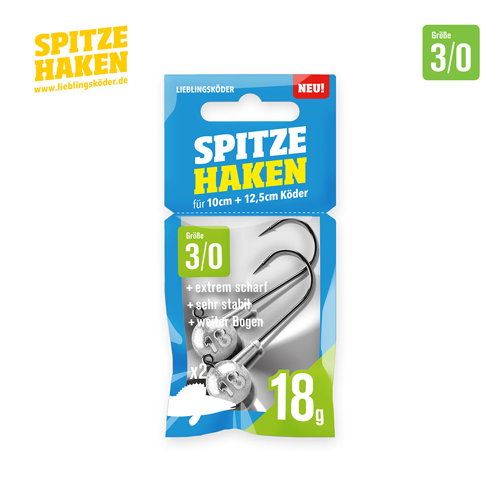 Spitze Haken 3/0