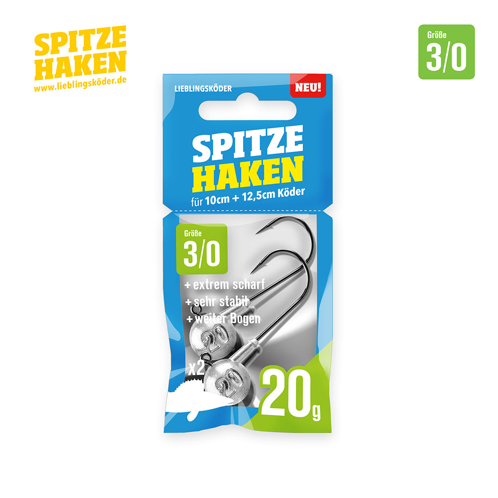 Spitze Haken 3/0