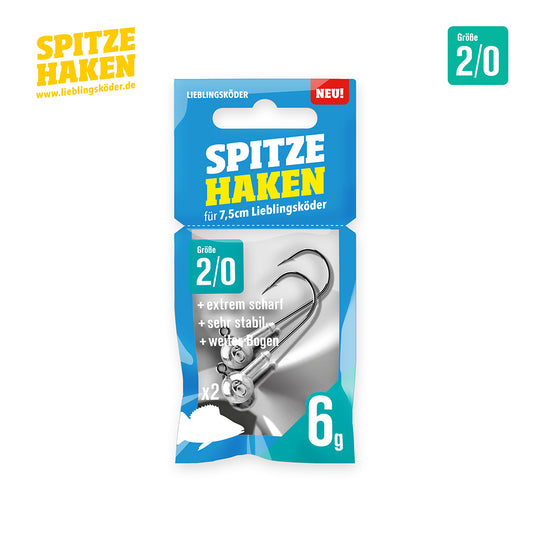 Spitze Haken 2/0