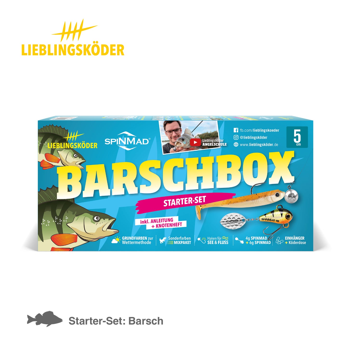 Lieblingsköder Barschbox: Starter-Set