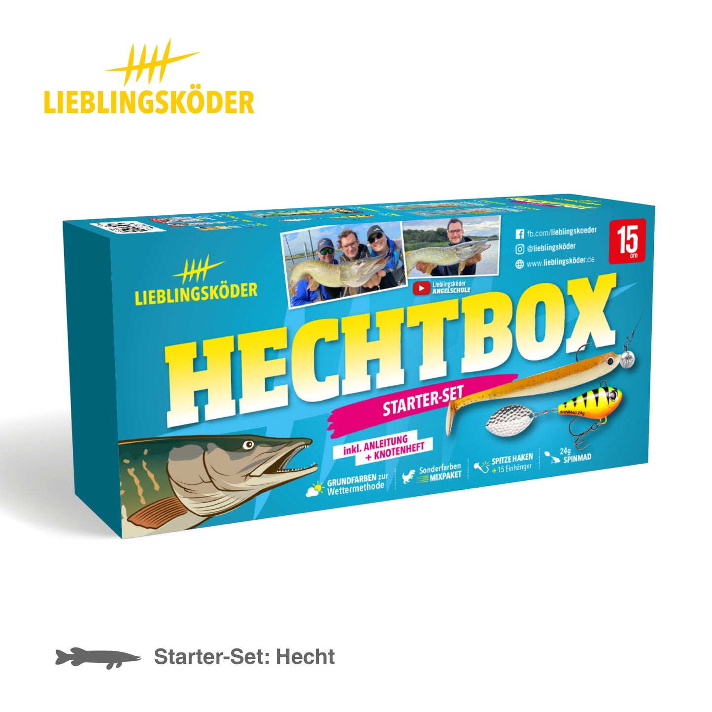 Lieblingsköder Hechtbox: Starter-Set