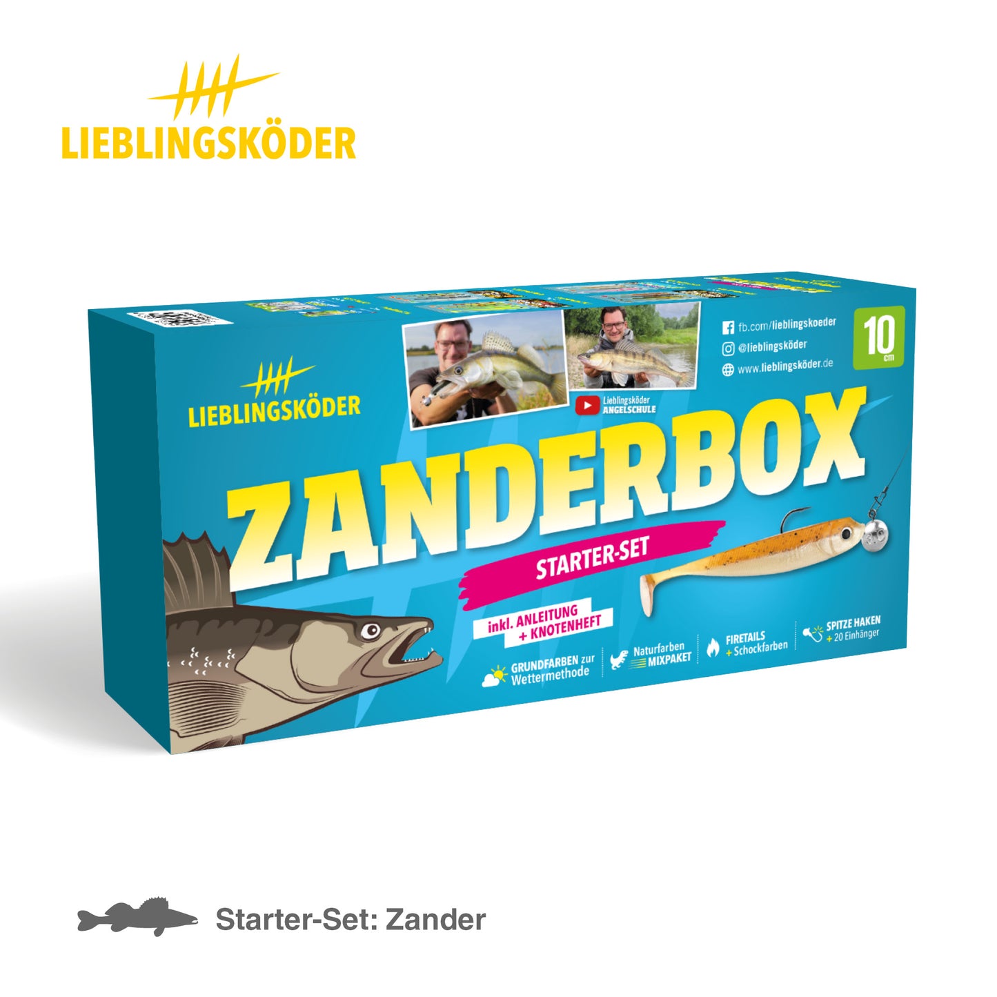 Lieblingsköder Zanderbox: Starter Set
